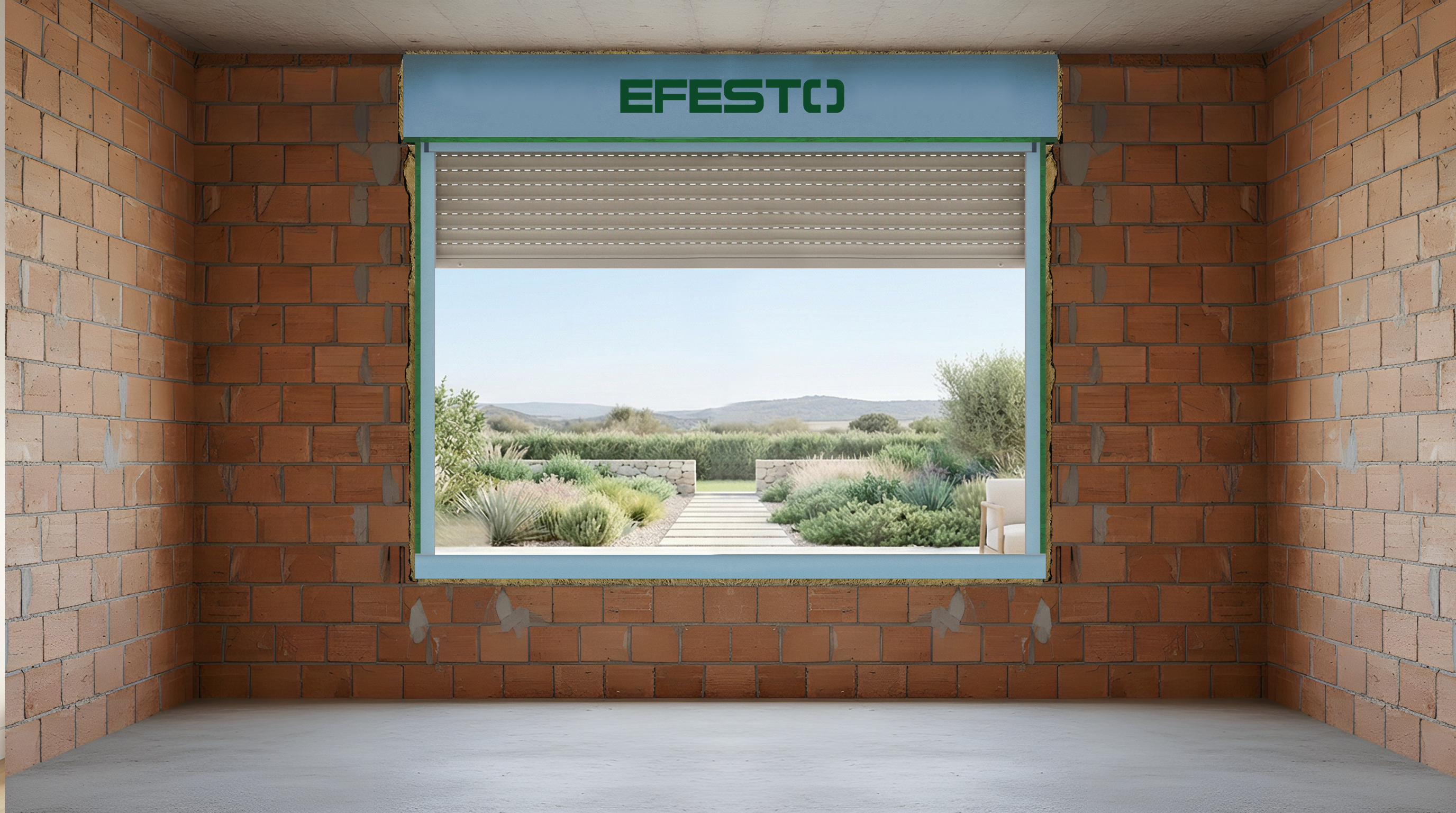 Cantiere con posa monoblocco EFESTO