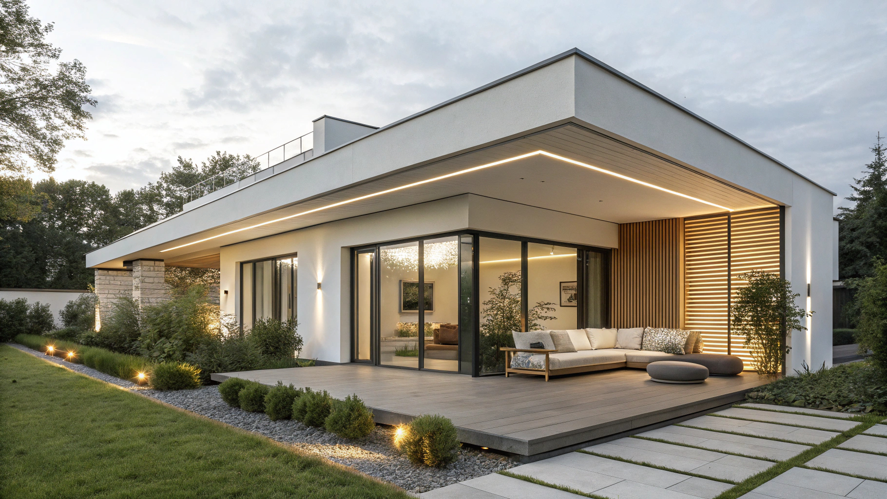 Architettura moderna con monoblocchi termoisolanti EFESTO