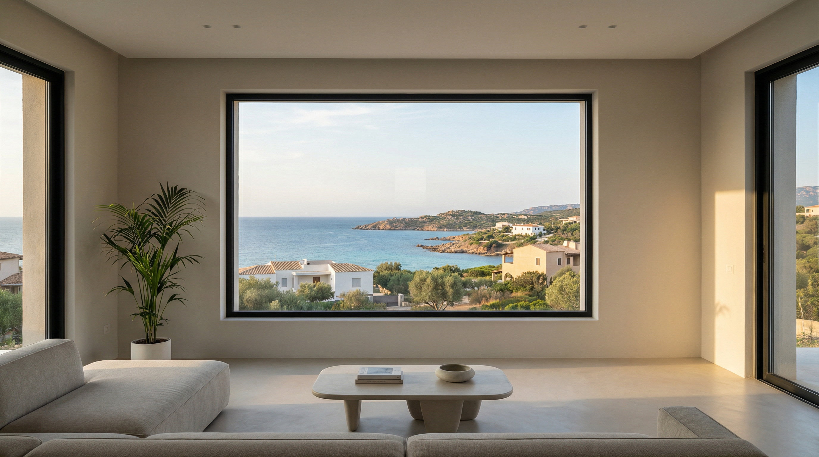 Interni con serramenti e luce naturale