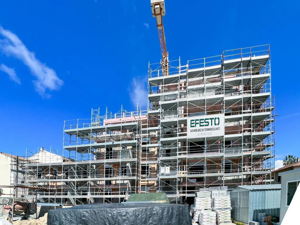 Posa rapida monoblocchi in cantiere