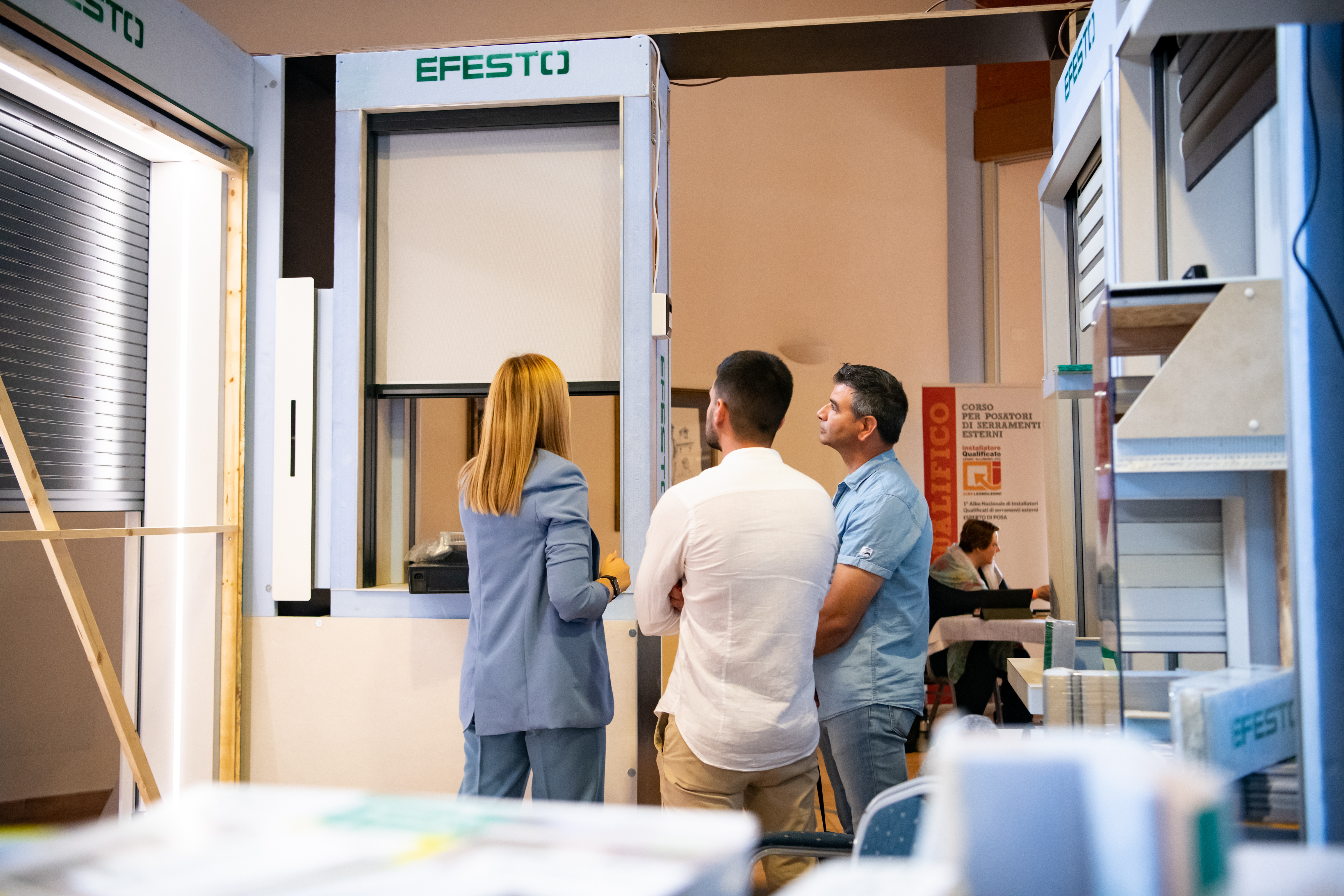 Formazione e dimostrazione prodotti EFESTO in fiera